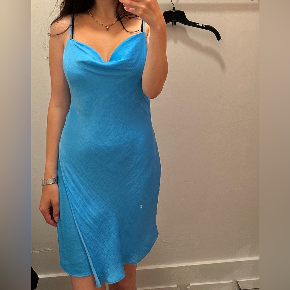 Women’s silk-feel slip dress